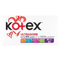 KOTEX Ultrasorb tampony Mini 16ks