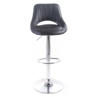 G21 Barová židle G21 Aletra koženková, prošívaná black G21-60023095