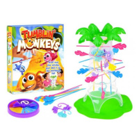 Hra padající barevné opičky