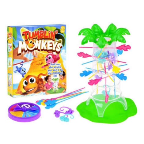 Hra padající barevné opičky Toys Group