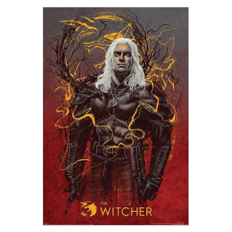 Plakát Zaklínač - Vlk Geralt (Netflix) Pyramid