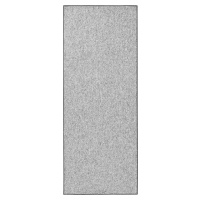 Šedý běhoun 80x300 cm Wolly – BT Carpet