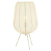 Krémová stolní lampa (výška 60 cm) Plumeria – Light & Living