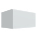 ArtExt Kuchyňská skříňka horní nástavbová MALMO | W6B 60 Barva korpusu: Bílá