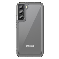 Silikonové pouzdro Space s barevným rámem na Samsung Galaxy S22 PLUS 5G Transparent