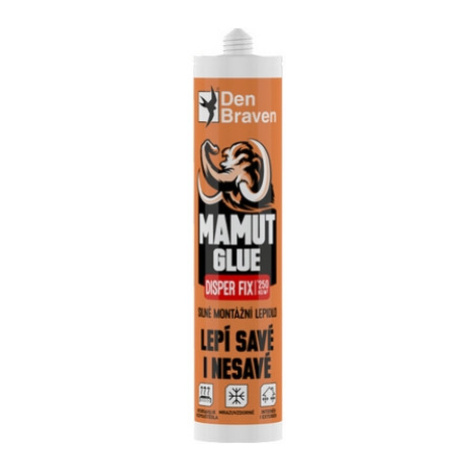 Den Braven lepidlo MAMUT GLUE Disper Fix 280ml šedé 50408BD