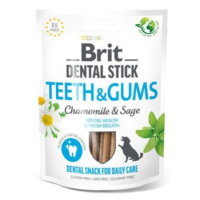 Brit Dog Dental Stick Teeth&gums Chamomile&sage 7ks