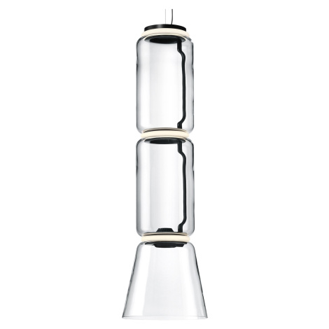 Flos designová závěsná svítidla Noctambule Suspension 2 Low Cylinder Cone