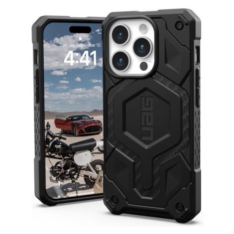 UAG Monarch Pro MagSafe, carbon fiber - iPhone 15 Pro (114221114242) Tmavě šedá