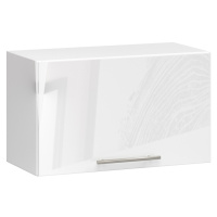 Ak furniture Závěsná kuchyňská skříňka Olivie W 60 cm bílá lesk