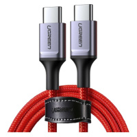 UGREEN USB-C 2.0/USB-C 2.0 kabel, 1m, červená