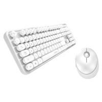 MOFII Sada bezdrátové klávesnice a myši MOFII Sweet 2.4G (bílá)