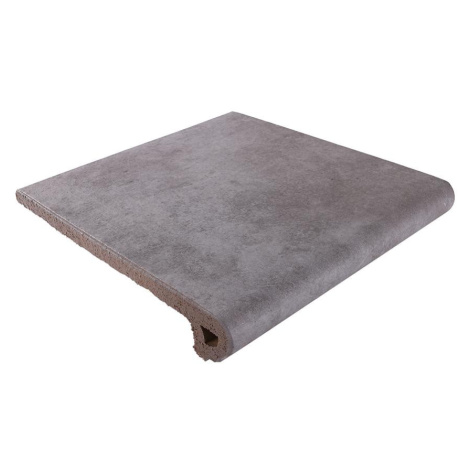 Dlažba mrazuvzdorná schodová - klinker Peldano Capri Carbon 32,5/33 GRES DE ARAGON