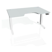 Psací stůl Hobis Motion MSE 3M 1200 - šedá/bílá 120 x 90 x cm
