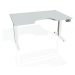 Psací stůl Hobis Motion MSE 3M 1200 - šedá/bílá 120 x 90 x  cm