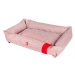 NUFNUF Pelech pro psy BED BOBBIE - růžová Velikost: M  (55 x 75 x 20)