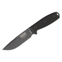 ESEE 4 PCPTGB Tactical 1095 Black Micarta, Black Sheath