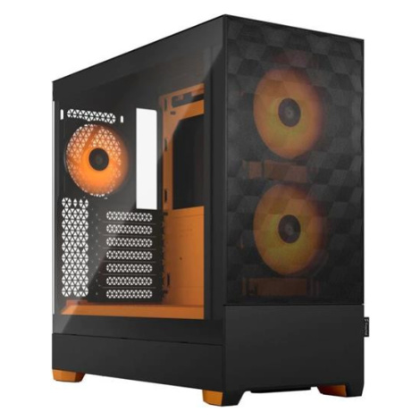 Case Fractal Design Pop Air RGB Orange Core TG Clear Tint