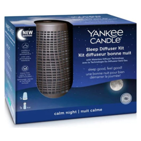 Yankee Candle, Pro klidný spánek, Elektrický difuzér 13,4 x 15 cm, barva bronzová