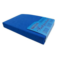 Brotex Froté prostěradlo 160 × 200 cm, tmavě modré