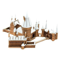 Metal Earth 3D puzzle Harry Potter: Zasněžený Bradavický hrad (ICONX)