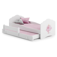 ArtAdrk Dětská postel CASIMO II | s přistýlkou Provedení: Balerína