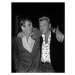 Fotografie Jean Paul Belmondo and Johnny Hallyday at the King Club, 30 × 40 cm