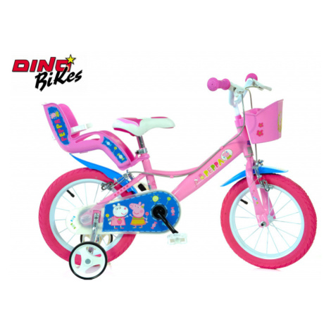 Dino Bikes Dětské kolo 14" Pepa Pig