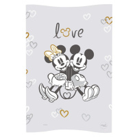 Ceba Podložka přebalovací měkká COSY (50x70) Disney Minnie & Mickey Grey