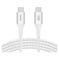 Belkin BOOST CHARGE odolný USB-C kabel (240W) 1m, bílý