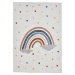 Krémový dětský koberec 120x170 cm Vida Rainbow – Think Rugs