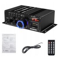 Zesilovač Pro Bluetooth 5.0 Reproduktory Fm Rádio MP3