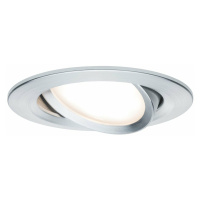 PAULMANN Vestavné svítidlo LED Nova kruhové 1x6,5W hliník broušený výklopné 3-krokové-stmívateln