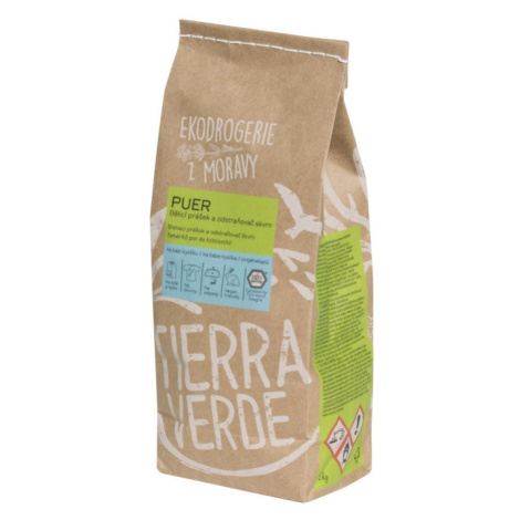 Tierra Verde Puer bělicí prášek a odstraňovač skvrn 1 kg