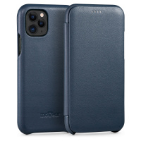 Pouzdro kožené na iPhone 11 Pro Obal slim case book modré Movear