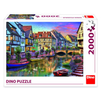 Puzzle Romantický podvečer 2000 dílků - Dino