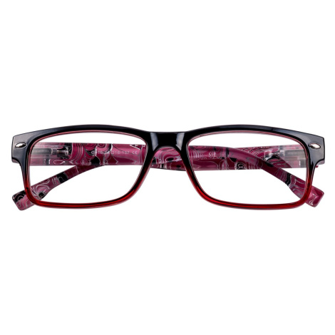 Glassa Brýle na čtení G016 červené 2,00D