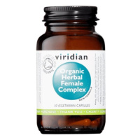 Viridian Herbal Female Complex Organic - BIO rostlinný komplex pro ženy 30 kapslí
