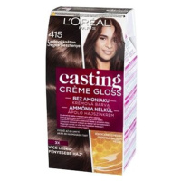 L'ORÉAL PARIS Casting Creme Gloss 415 Ledový kaštan