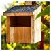 Blumfeldt Ptačí budka, závěsná, asfaltová střecha, červené cedrové dřevo