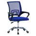 AUTRONIC kancelářská židle KA-L103 BLUE modrá