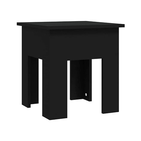SHUMEE Konferenční stolek černý 40 × 40 × 42 cm dřevotříska, 810245
