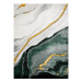 Dywany Łuszczów AKCE: 240x330 cm Kusový koberec Emerald 1017 green and gold - 240x330 cm