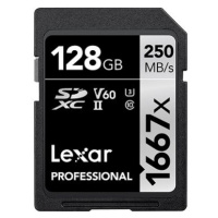 Lexar SDXC Pro 1667X 128GB