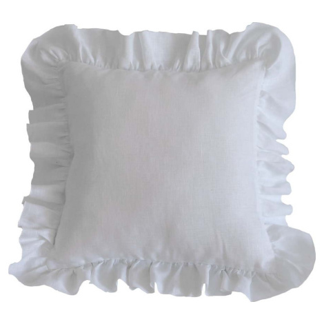 Dětský povlak na polštář White Frill - Moi Mili