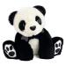 Plyšová panda So Chic Panda Histoire d’ Ours černo-bílá 35 cm od 0 měsíců