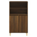 vidaXL Skříň highboard hnědý dub 60 x 36 x 110 cm kompozitní dřevo