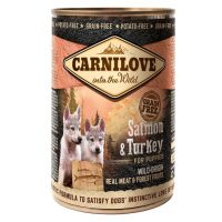Carnilove Dog – Puppy – losos a krocan 6 × 400 g