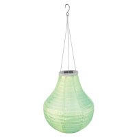 Livarno home Solární LED lampion, Ø 22 cm (kónické, mintová)