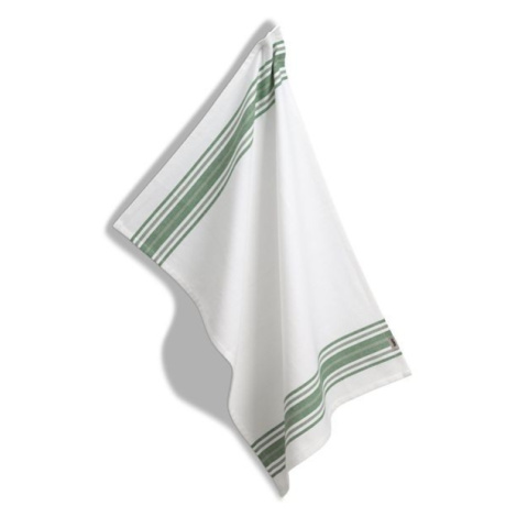 KELA Utěrka Cora 100% bavlna světle zelené/zelené proužky 70,0x50,0cm KL-12826